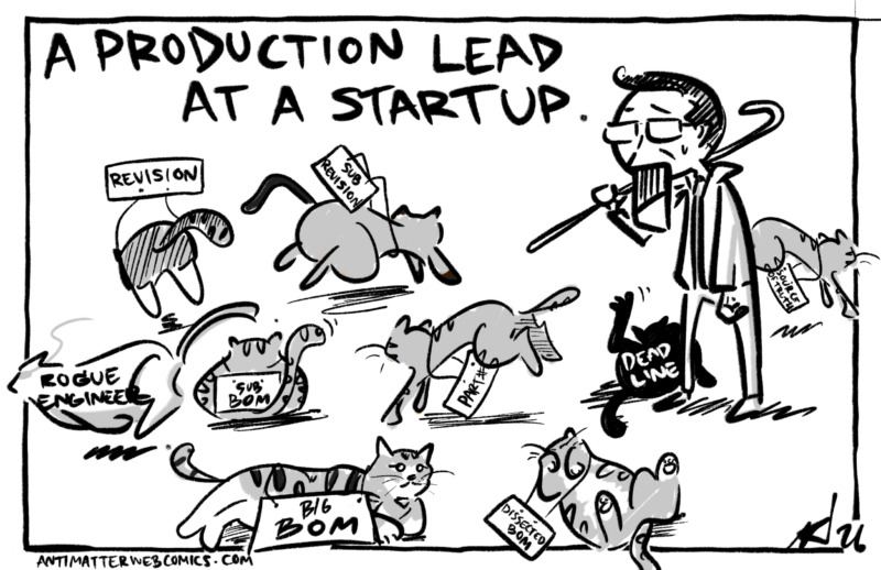 I learned what a production lead do today!